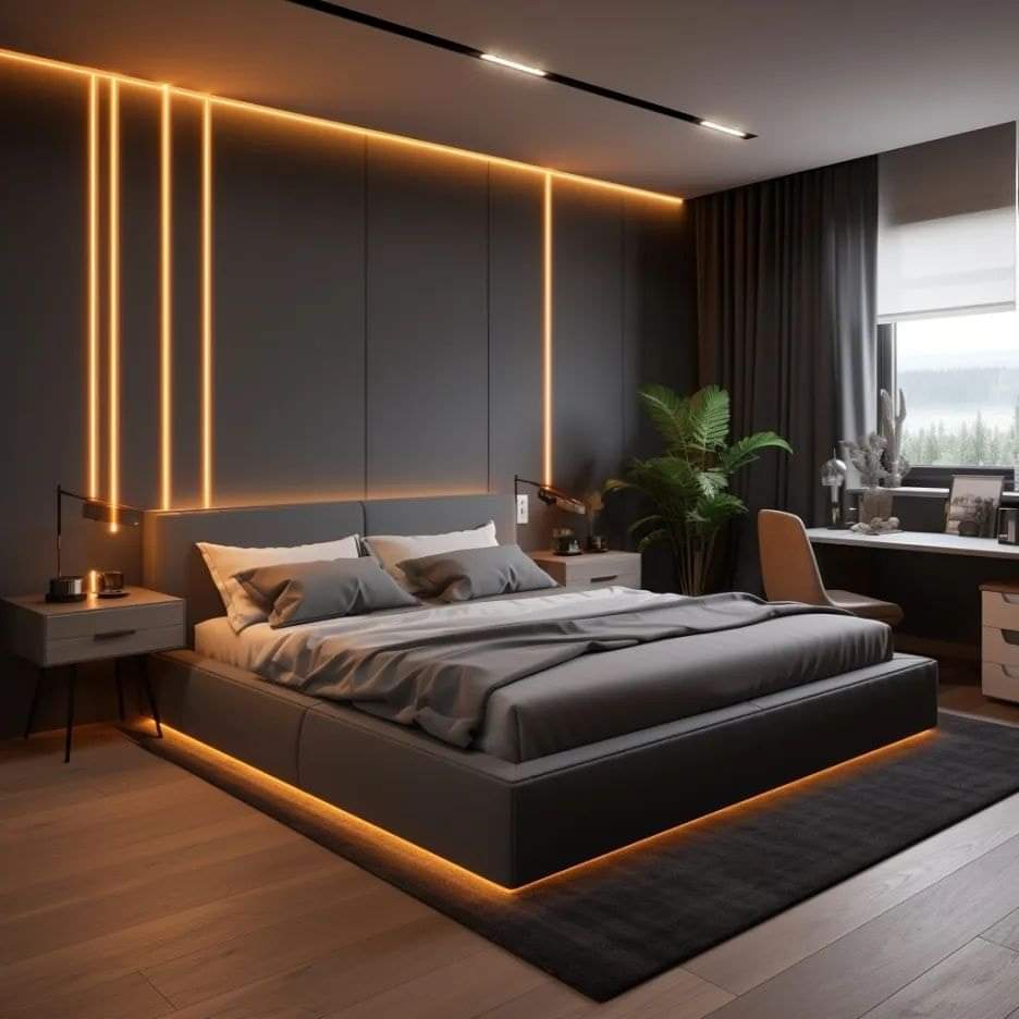 Bed Room Design by Woodcraft Villa Interior, Interior Designer in New Delhi